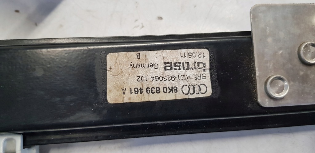 фото №6, Механизм стекло левый задняя audi a4 b8 kombi