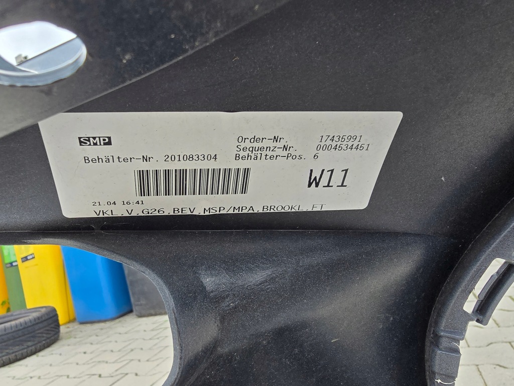 фото №8, Бампер перед передний m набор bmw i4 g26