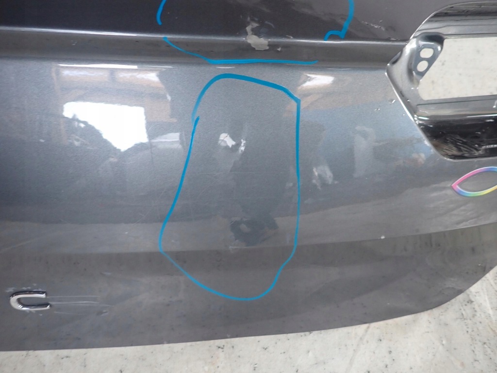 фото №6, Vw t-roc 2ga 17- крышка багажника багажника задняя задняя