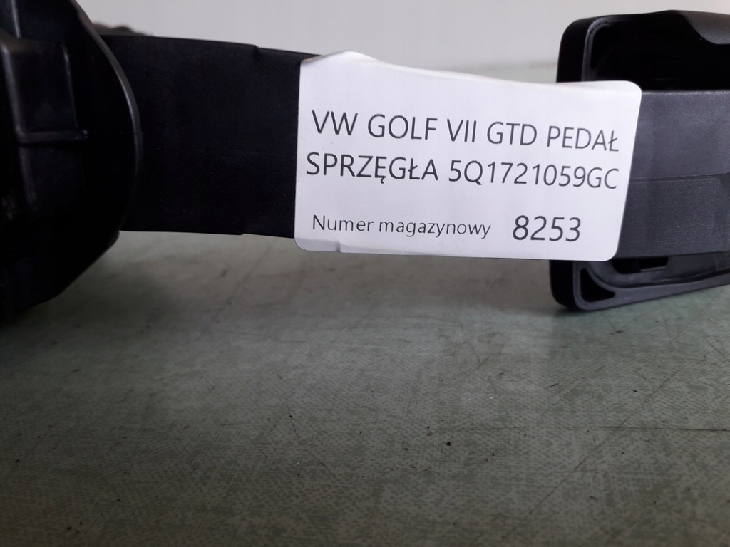 фото №4, Vw golf vii gtd r-line педаль сцепления