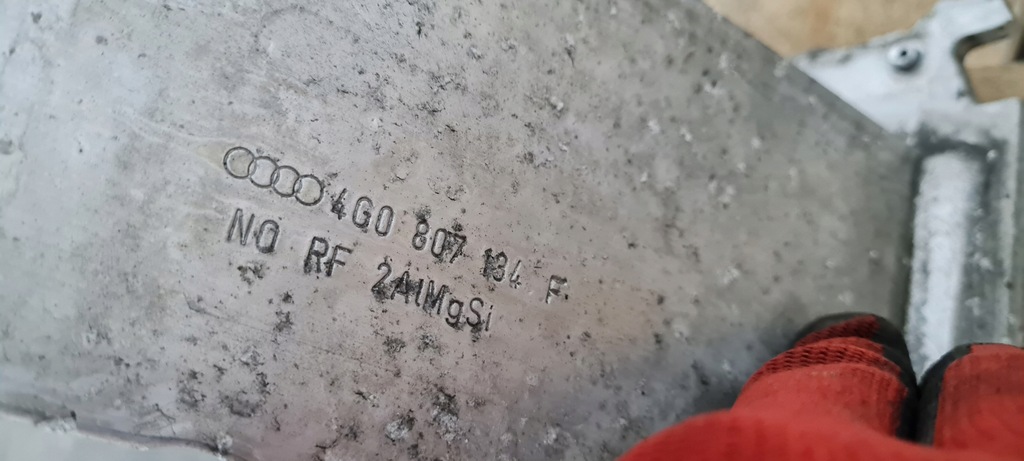 фото №7, A6 c7 4g балка бампера перед зона левая правая 2x a7 4g