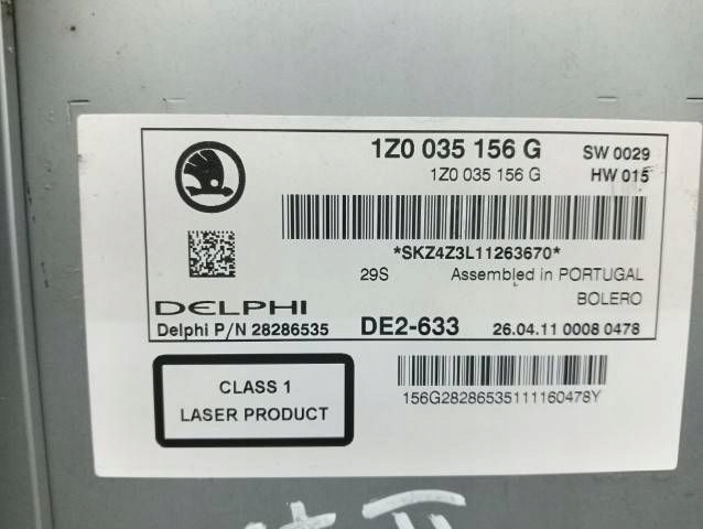 фото №9, Радио cd mp3 skoda octavia ii lift yeti 1z0035156g