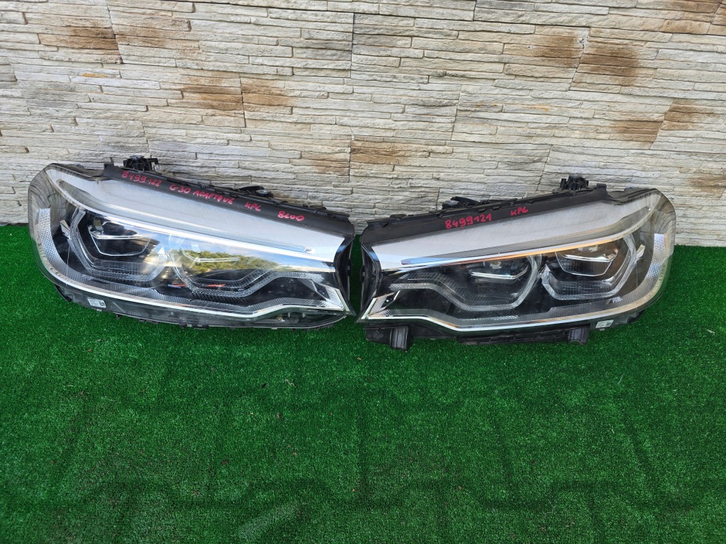 фото №1, Лампа led адаптивний bmw 5 g30 g31 8499122 8499121