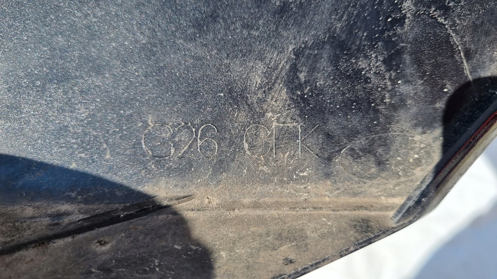 фото №9, Bmw 4/i4 g26 m-pakiet накладка правый задняя карбон