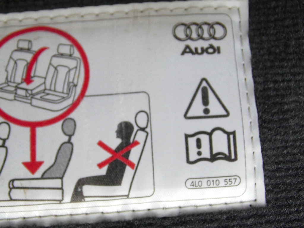 фото №9, Подлокотник сиденье задний кронштейн na кружка audi q7 4l кожа оригинал