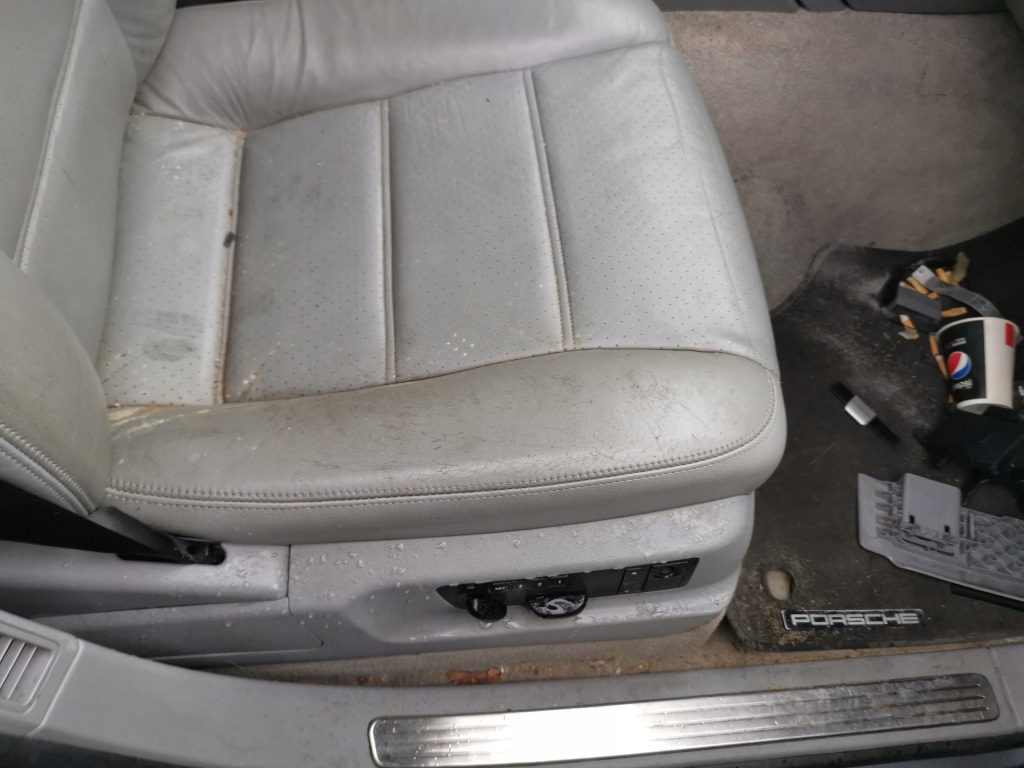 фото №12, Сиденье водителя левый правый перед заднее сиденье задняя porsche cayenne i