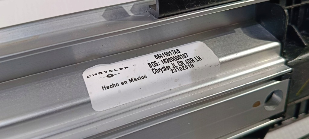 фото №10, Рейки кріплення вантажу багажника комплект jeep wrangler jl 2018-