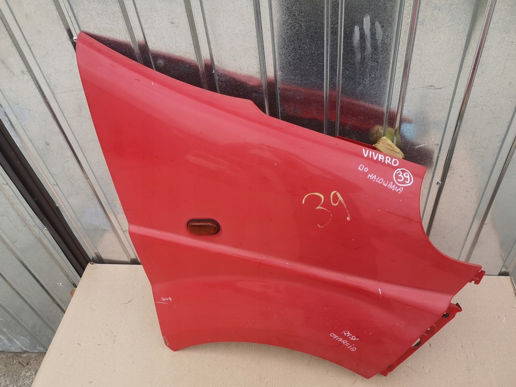 фото №8, Крыло правый перед opel vivaro a lift 06-14
