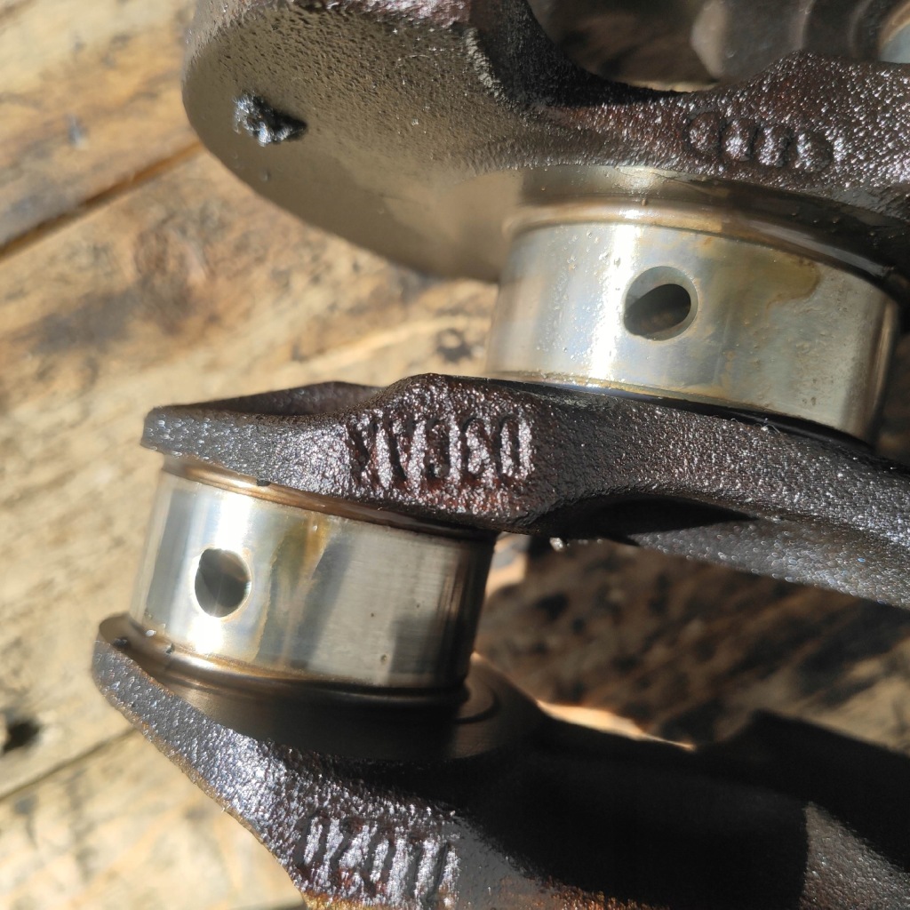 фото №6, Wał коленчатый skoda octavia ii golf 5 leon ii 1.6 blf