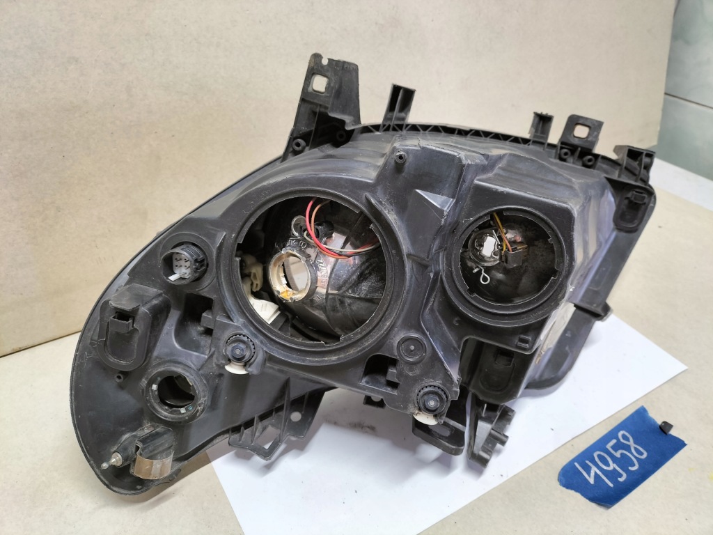 Fiat ducato iii фара правый белый штекер szczecin-gorzów- poznań 4958 Цена