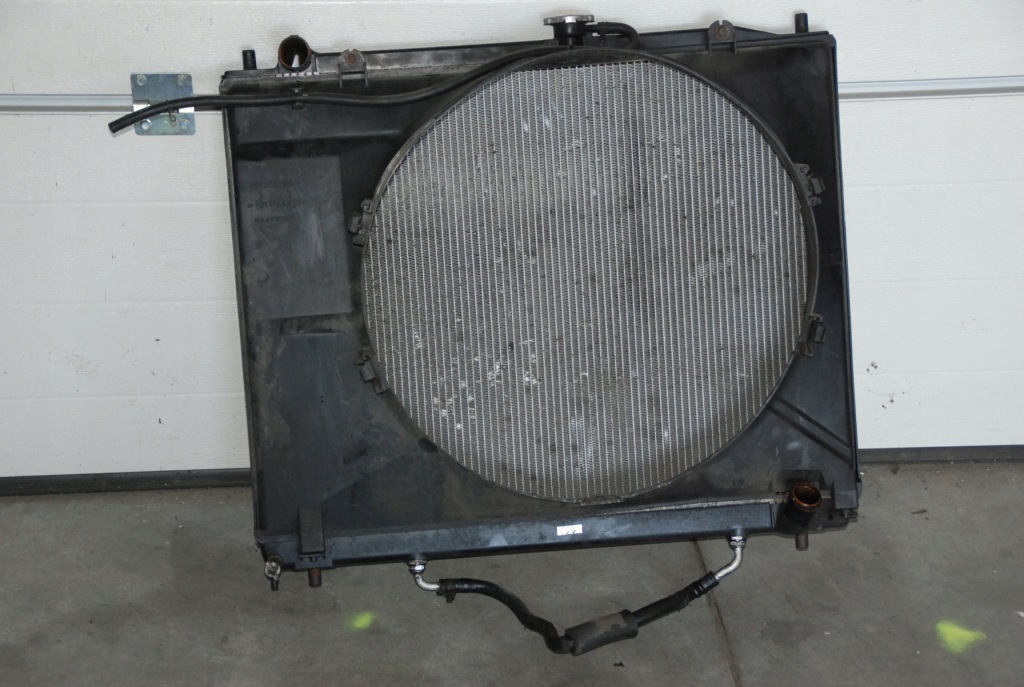 фото №4, Комплект радиатор корпус pajero iv 3.2 did