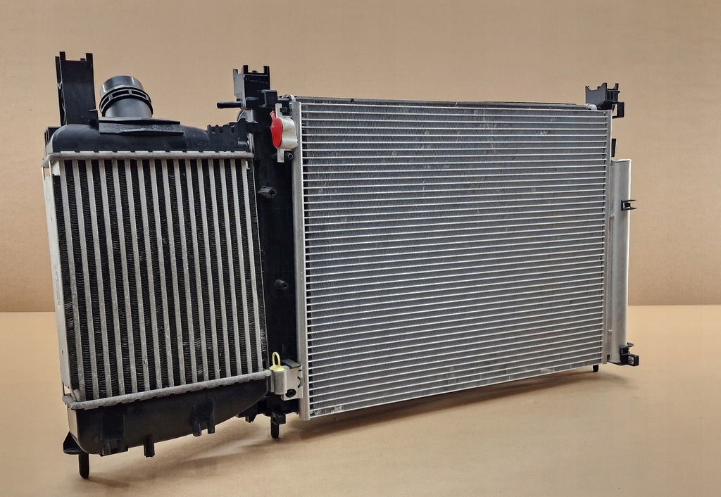 фото №1, Комплект радиатор lodgy logan sandero duster clio iv captur dci tce