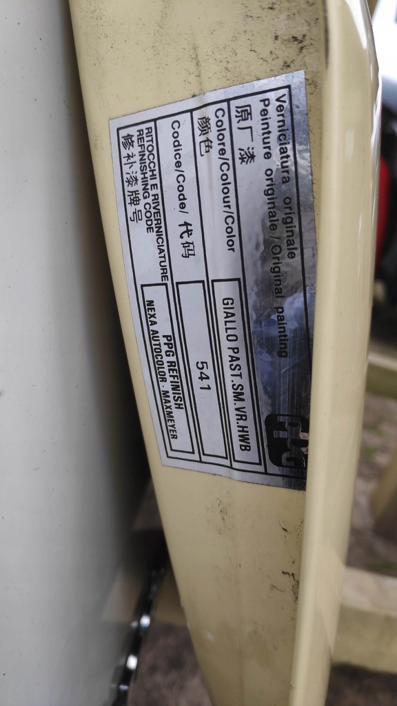 фото №15, Крышка багажника багажника задняя fiat panda ii 2 541 03-12