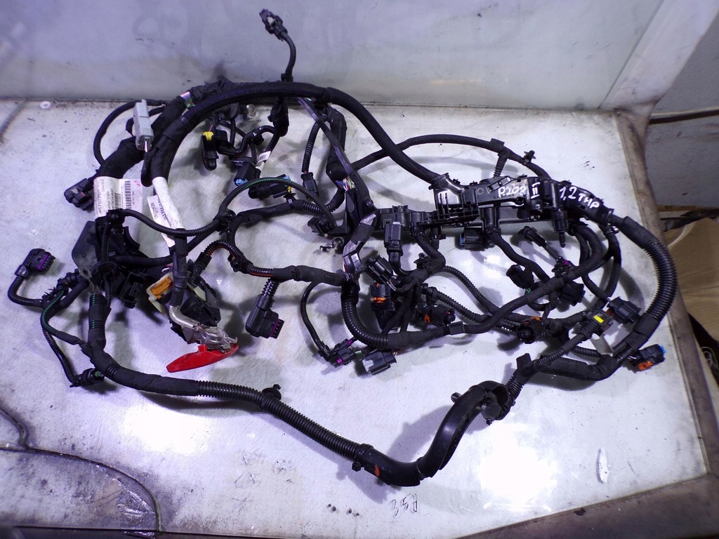 фото №7, Электропроводка двигателя 9817077880 peugeot 208 ii 1.2