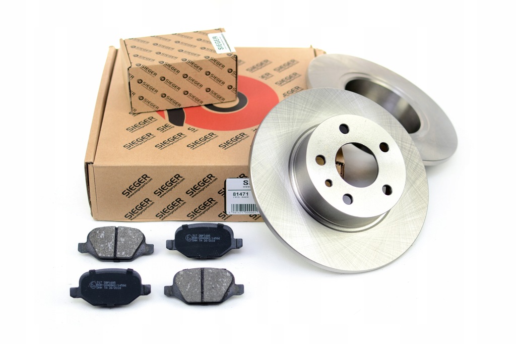 фото №1, Тормозные диски 251,5mm + тормозные колодки задняя alfa romeo 156