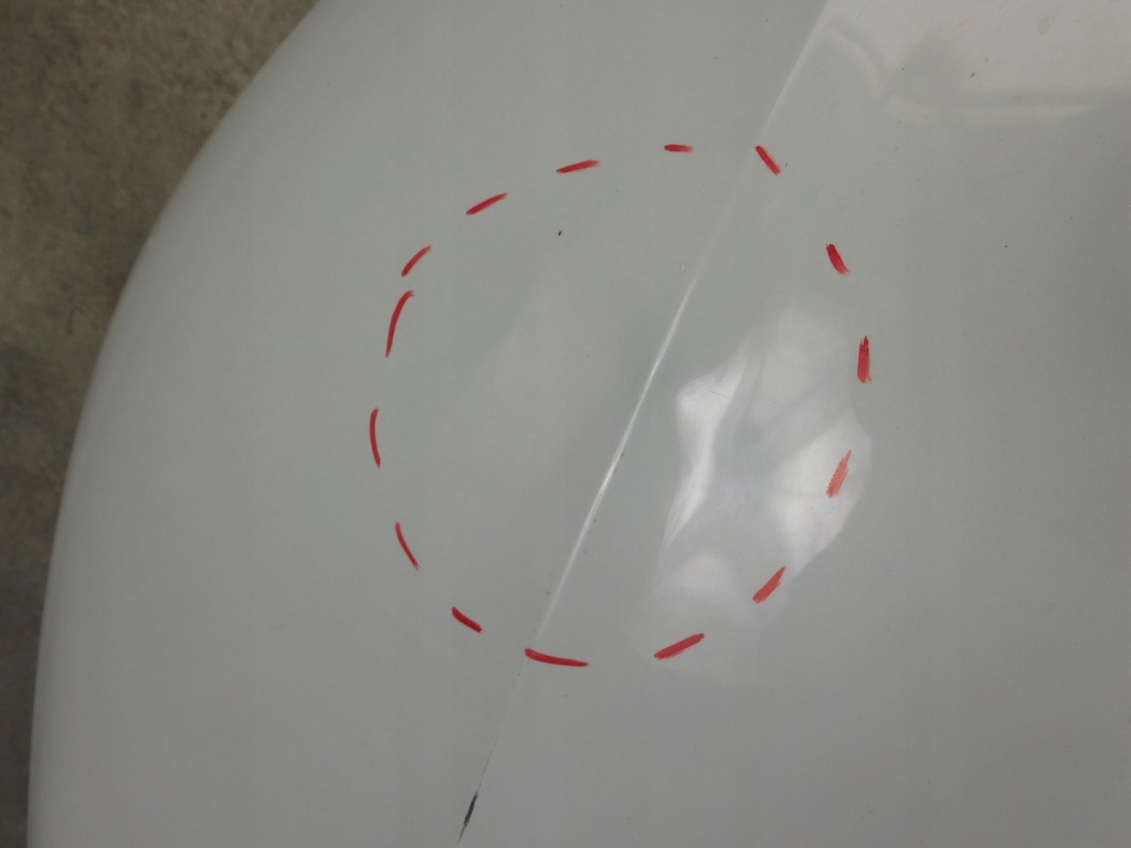 Audi a4 b8 8k рестайлинг  капот крышка двигателя комплектная белый с Разборки