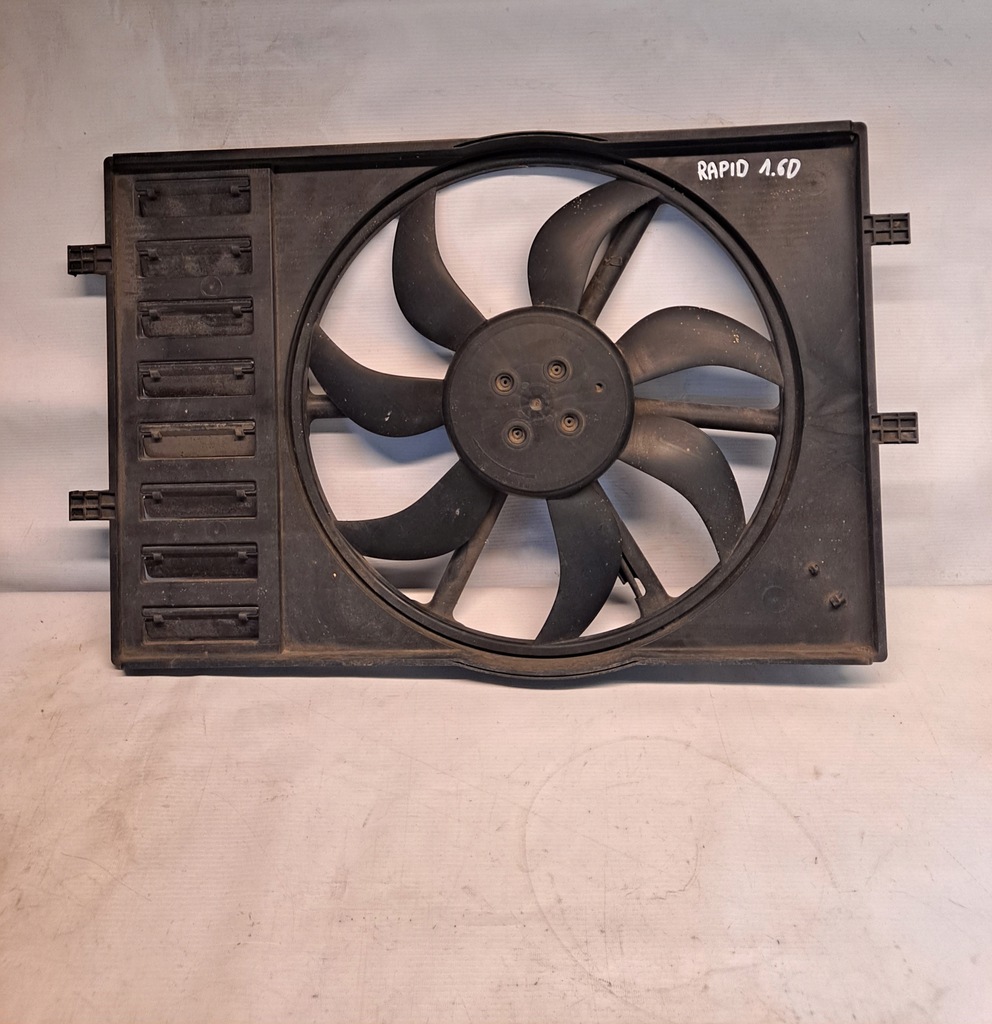 фото №1, Вентилятор радіатора skoda rapid 1,6 tdi 6c0121207 6r0959455f