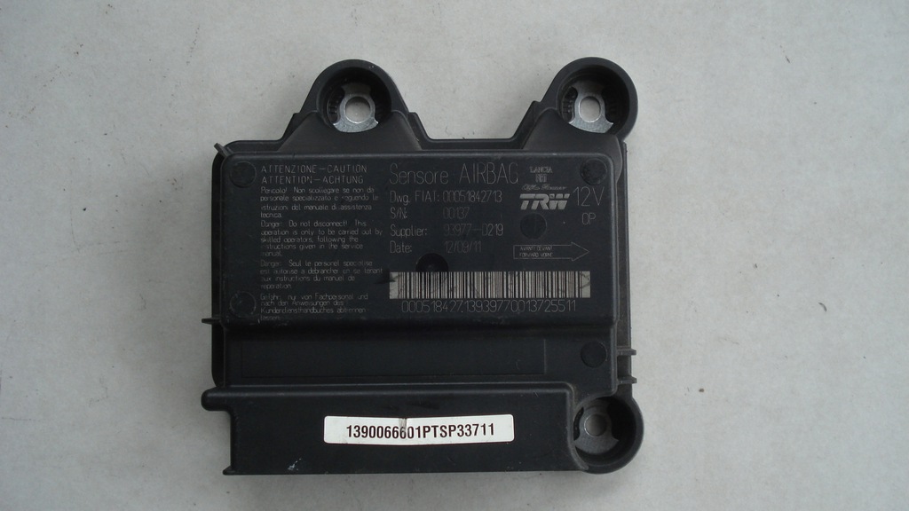 фото №1, Датчик подушка безопасности 00051842713 fiat panda iii