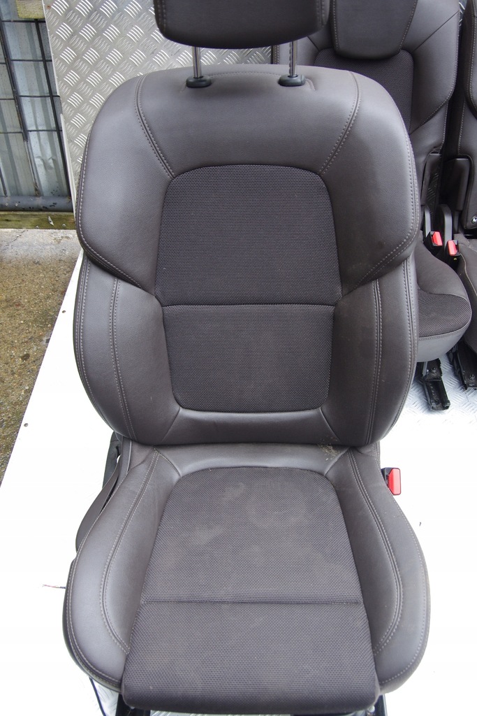 фото №12, Сидіння сидіння 7-osób салон коричневий обшивки двері renault espace v комплект