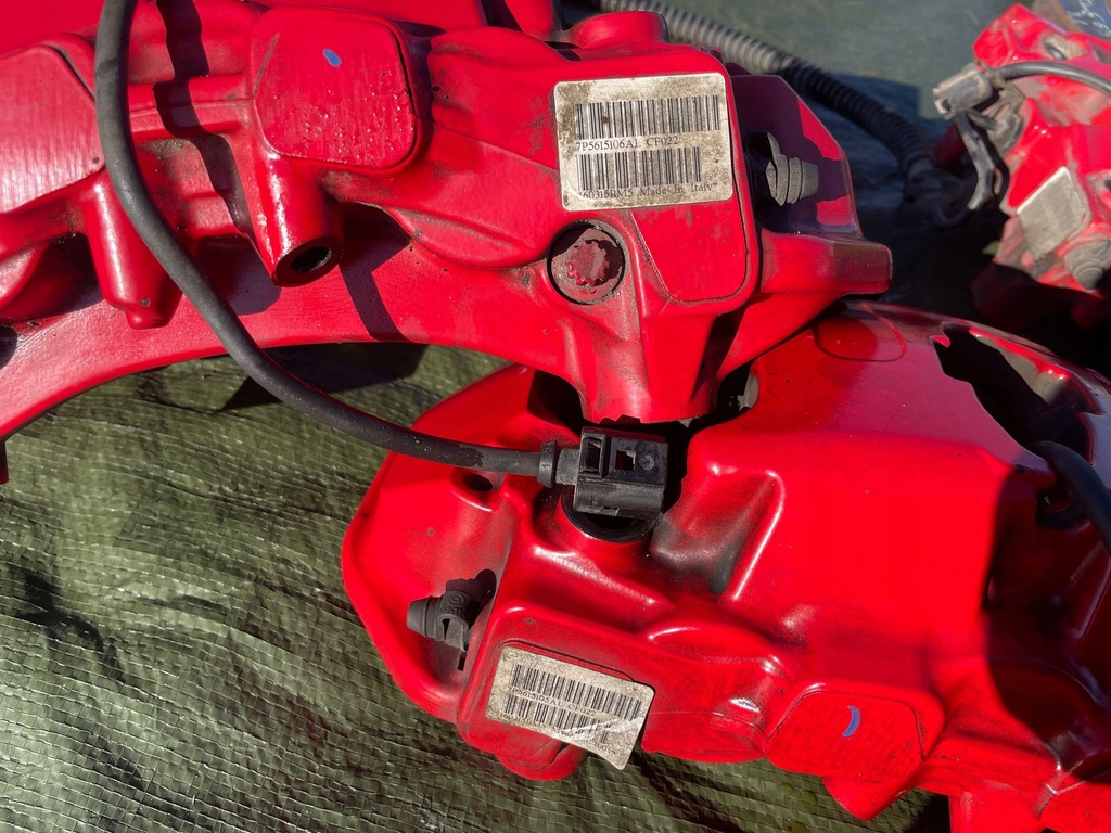 фото №13, Porsche cayenne 7p5 3.6 gts набір swap супорти гальмівні диски 390mm