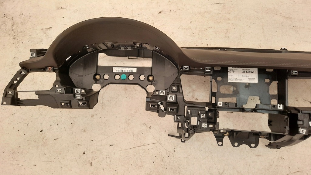 фото №7, Audi a8 4h d4 консоль панель приладів приладова head up ciemno сіра