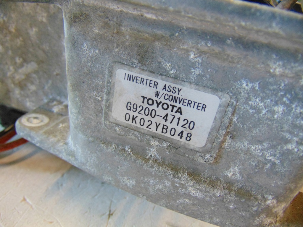 фото №11, Преобразователь инвертор toyota prius ii g920047120