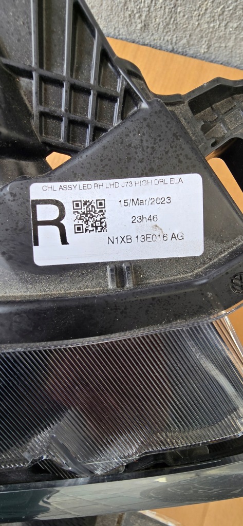 фото №6, Vw amarok ii лампа правая перед led n1xb13e016ag