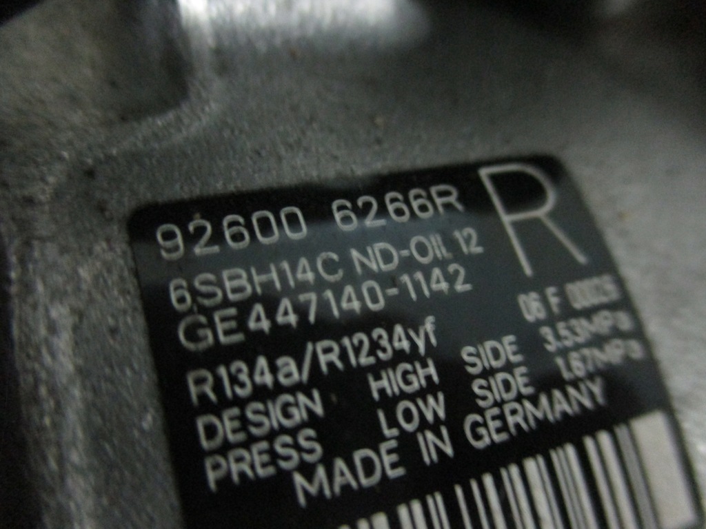 фото №10, Компрессор кондиционера renault espace v5 1,6 dci 926006266r