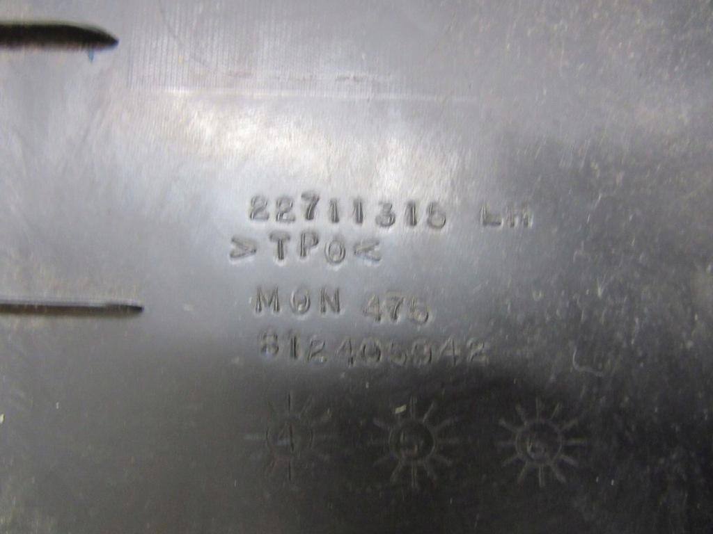 фото №7, Chevrolet hhr 2007 обшивка защита стойка левый задняя