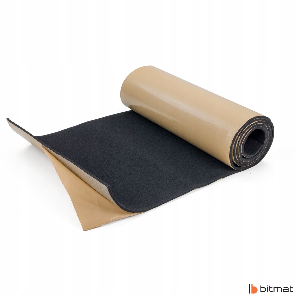 Піна шумоізоляційна мат trudnopalna klej15mm до відсік двигуна поглинач Київ