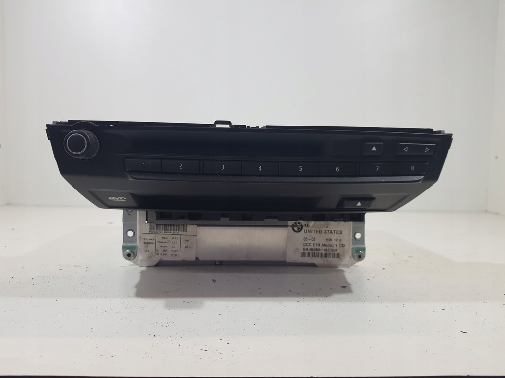 фото №1, Bmw x5 e70 радіо навігація зчитувач 9185542 3.0d