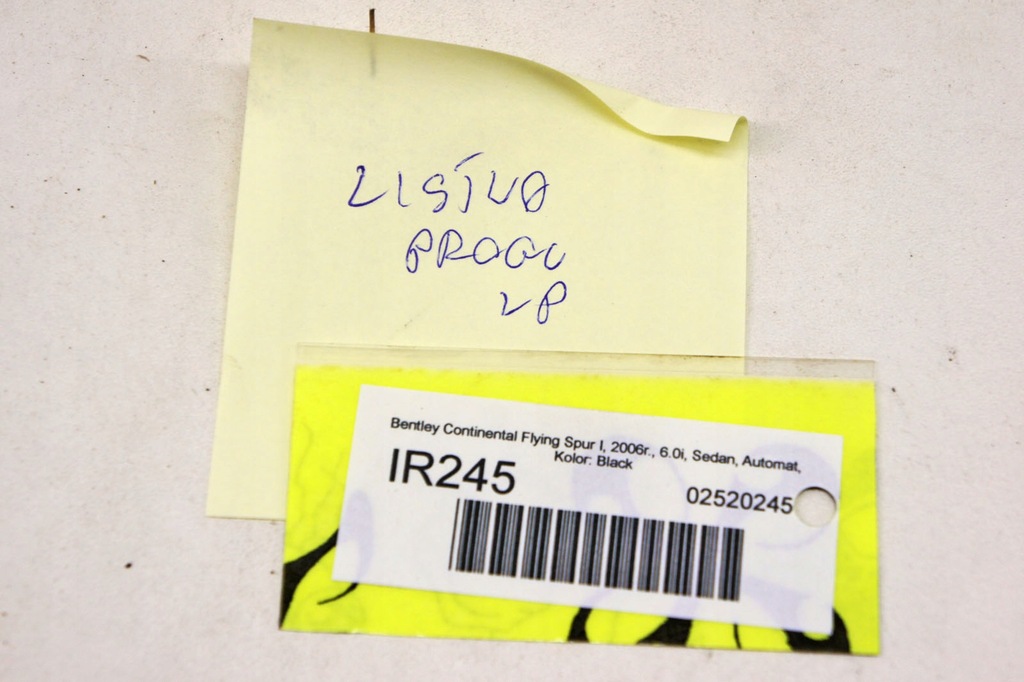 фото №6, Ir245 bentley flying spur i молдинг поріг перед