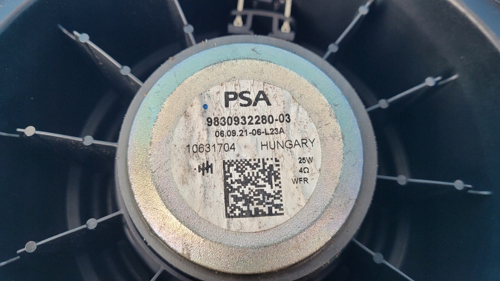 фото №7, Peugeot 308 iii p5 21r динамик дверь передних перед 9830932280