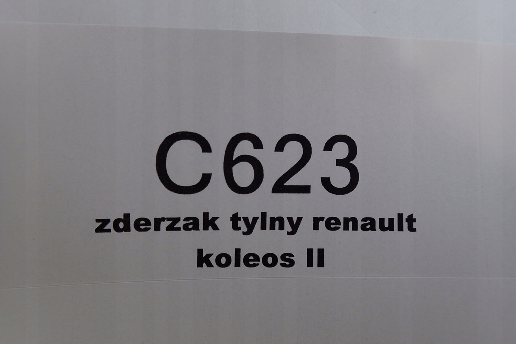 фото №10, Бампер задній задня renault koleos ii pdc 850221152p