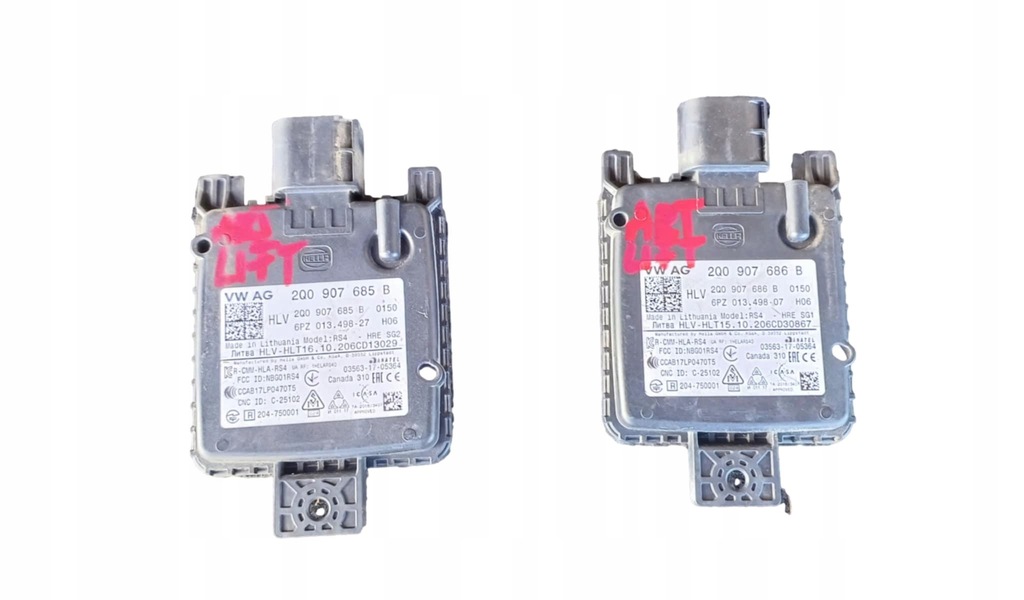 фото №1, Vw arteon lift радар датчик acc комплект 2q0907685b 2q0907686b