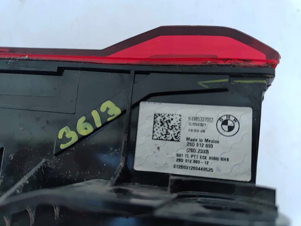 фото №10, Bmw x3 g01 лампа права задня задня high led 3613