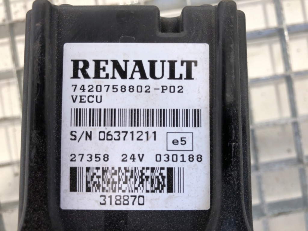 Модуль блок управления vecu renault premium Оригинал