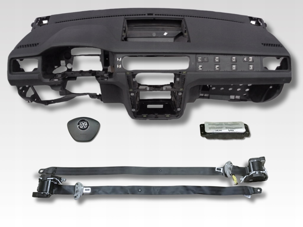 фото №1, Volkswagen vw caddy 2k5 приборная панель молдинг подушка безопасности ремни reg