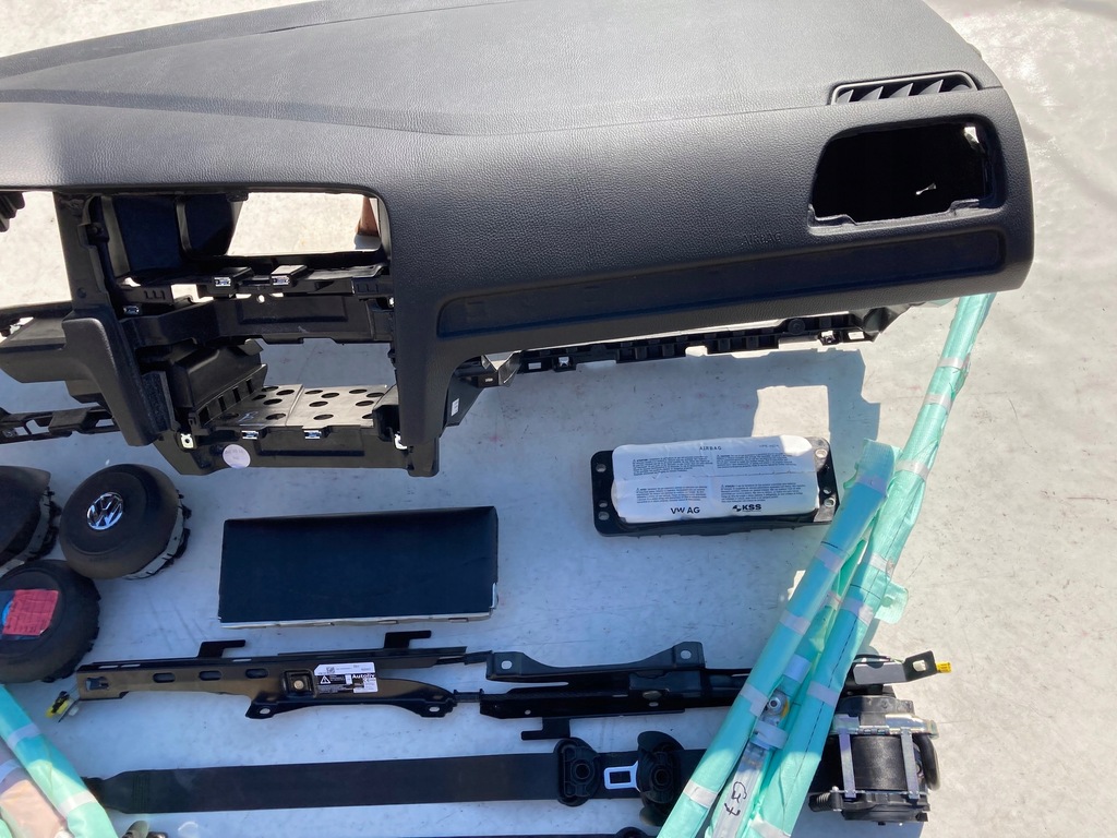 фото №7, Vw golf vii 7 usa приборная панель приборная панель консоль подушки безопасности