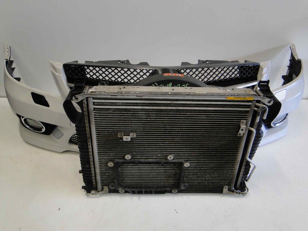 фото №11, Mercedes комплект радіатор вентилятор радіатор sl r230 230 amg lift