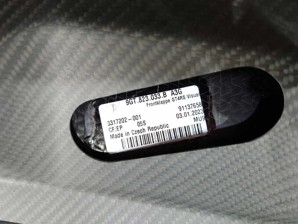 фото №15, Капот карбон oem porsche gt4 rs cayman 718