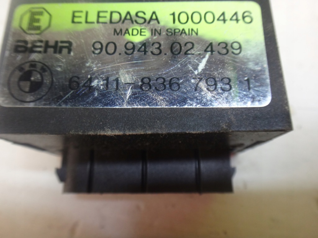 фото №4, Блок управления модуль регулятор вентилятор кондиционер bmw z3