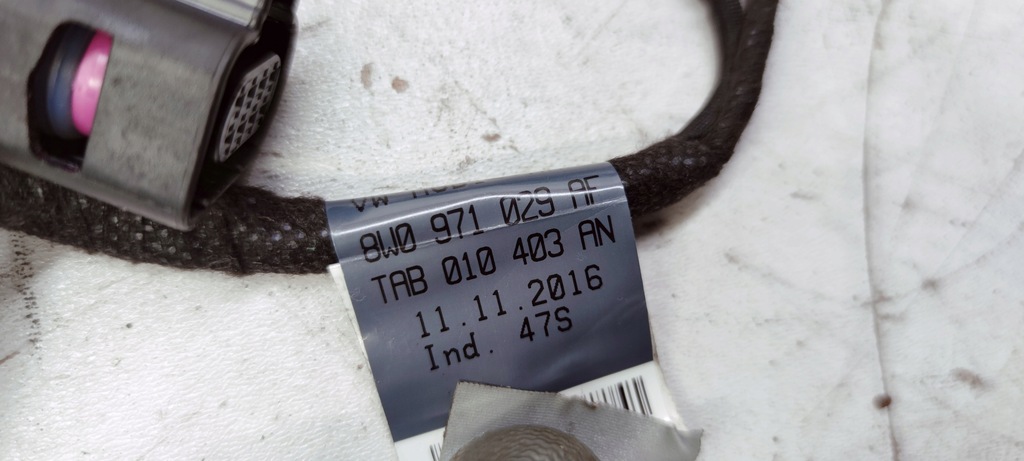 фото №5, Жгут дверь левый перед audi a4 b9 8w0971029af