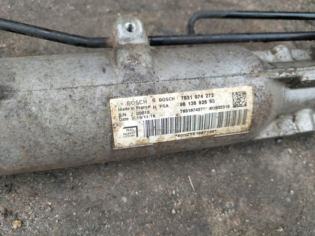 фото №7, Трансмісія рейка рульова citroen jumpy iii expert iii proace 2016- europa