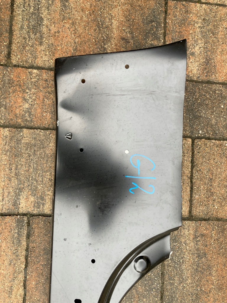 фото №4, Fiat 500 порог обшивка правое оригинал nowe