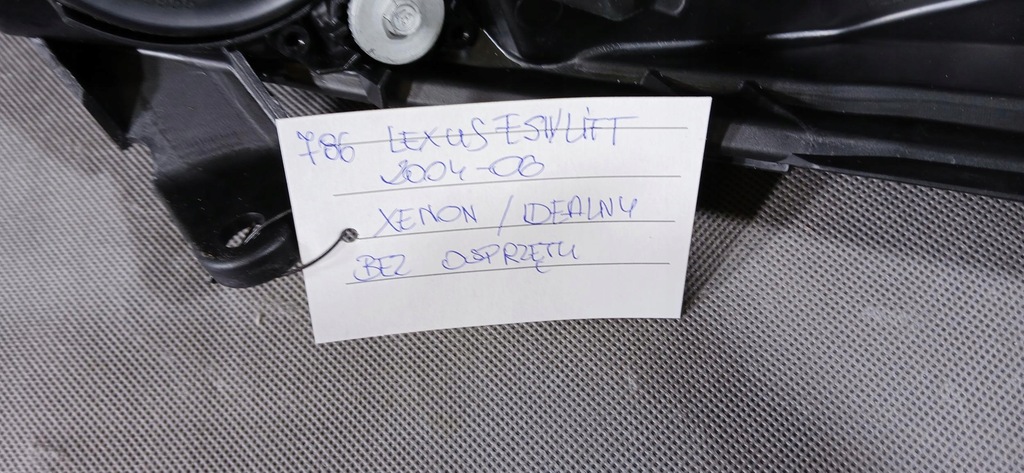 фото №12, Lexus es 330 04-06 лампа перед передня ліва ксенон oryg