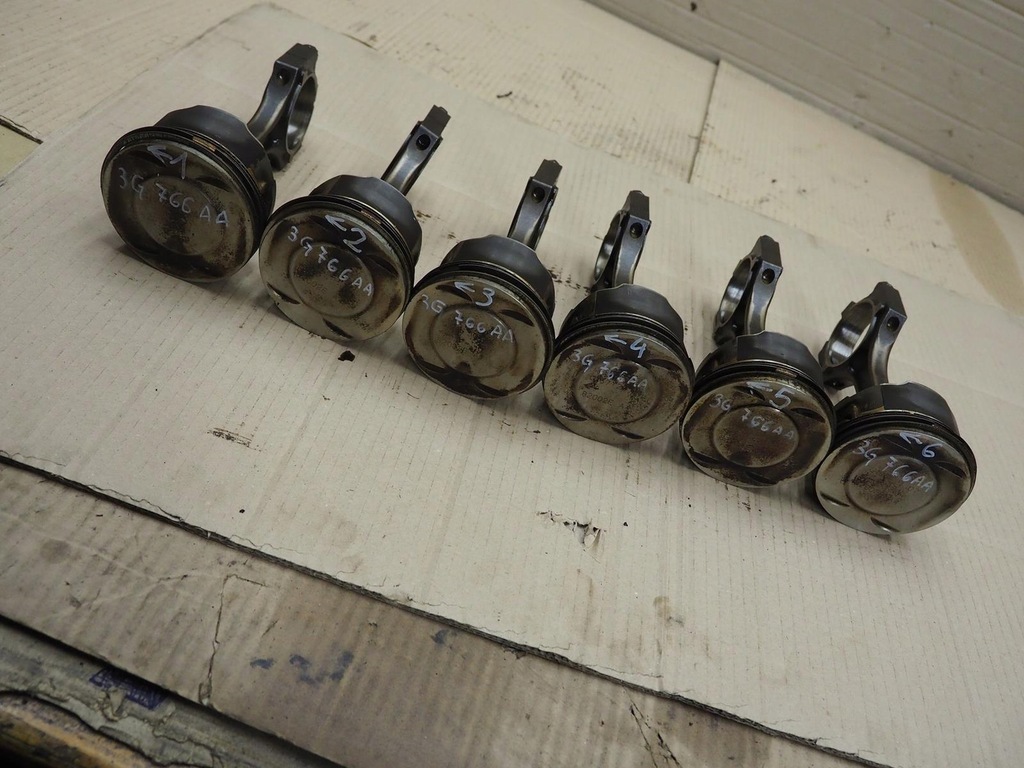 фото №13, Поршень + шатун jaguar s-type 3.0 v6 240km 3g766aa