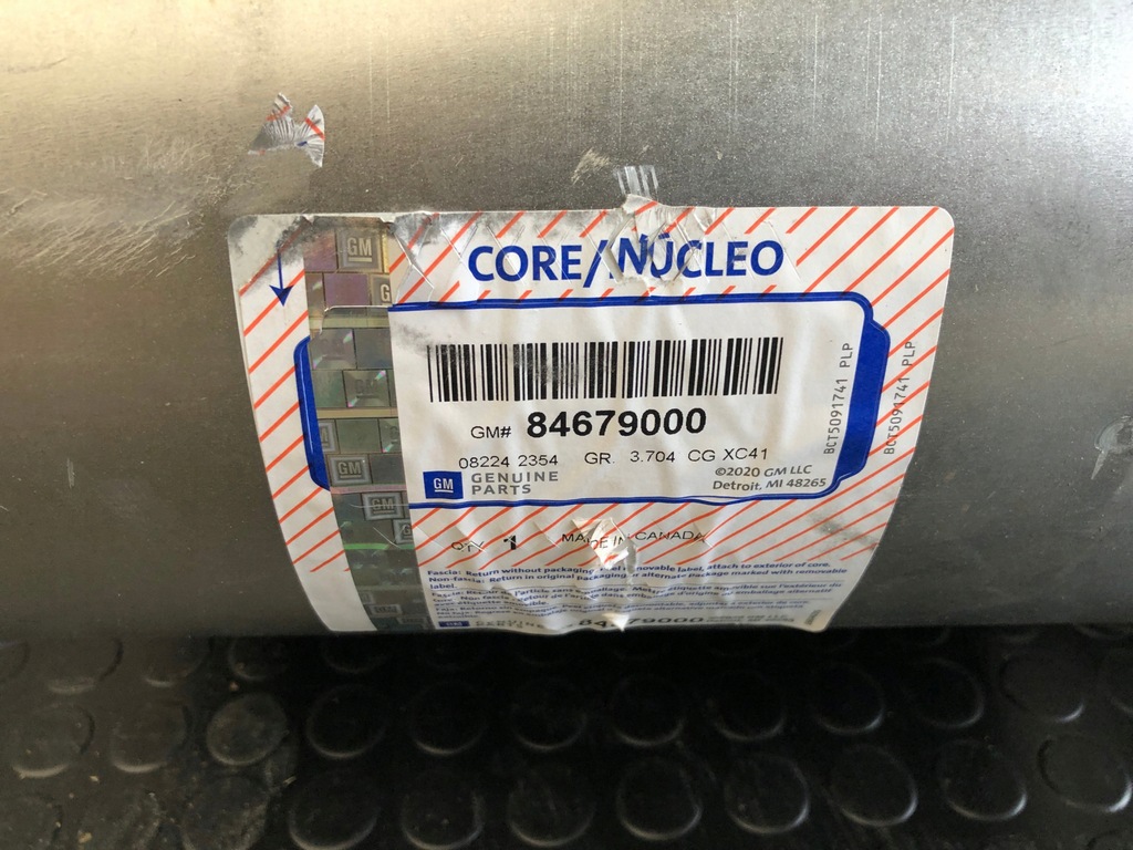 фото №6, Вихлоп гасник chevrolet corvette c7 лівий новий оригінальний номер