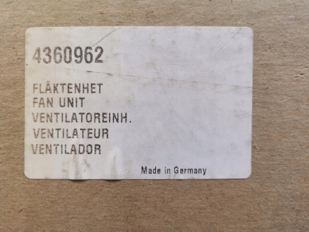 фото №7, Вентилятор радіатора saab 9000 1995 оригінал aso