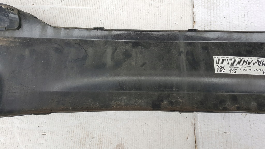 фото №9, Накладка бампера задняя bmw 5 g30 g31 21754011